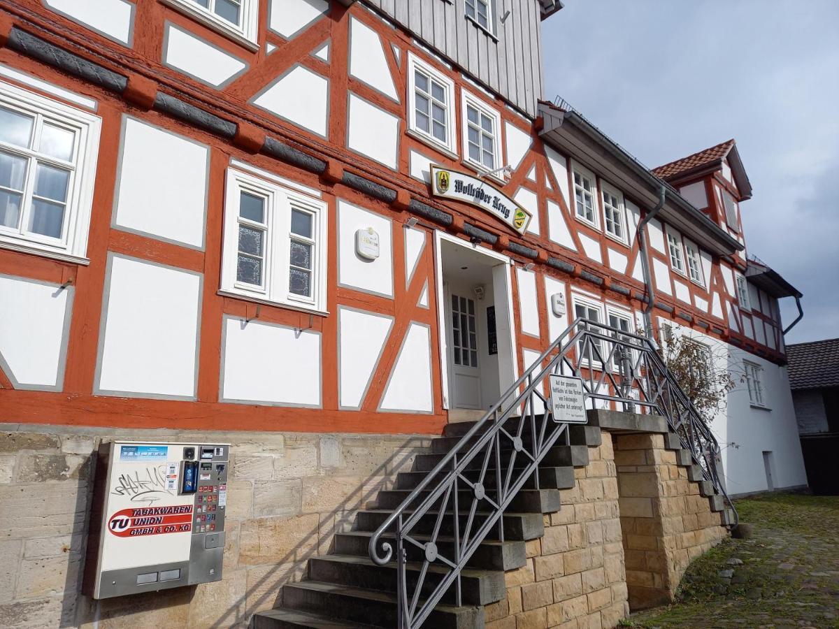 Wollroeder Krug Hotel Guxhagen Bagian luar foto
