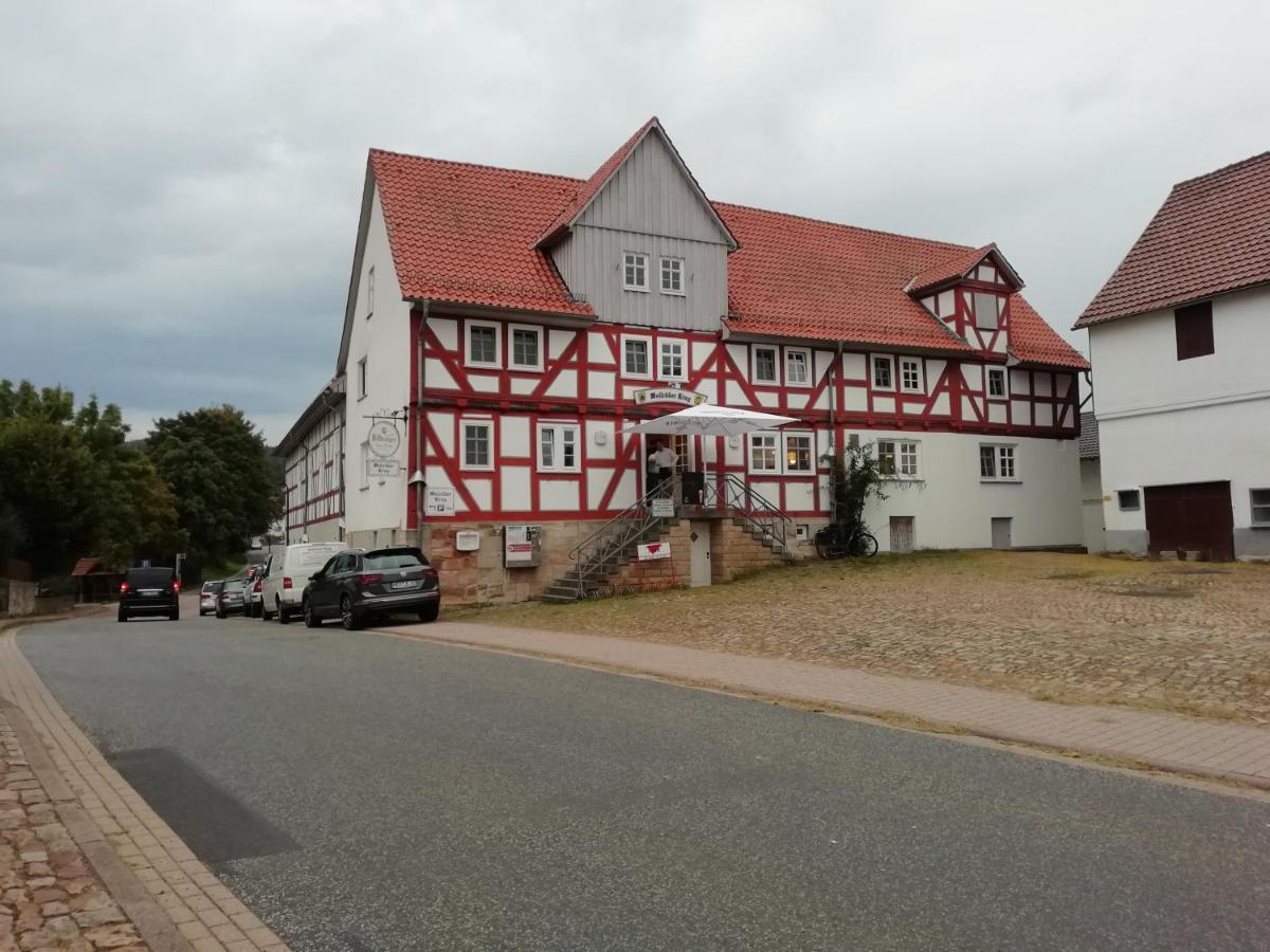 Wollroeder Krug Hotel Guxhagen Bagian luar foto